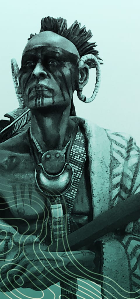Project: native american bust